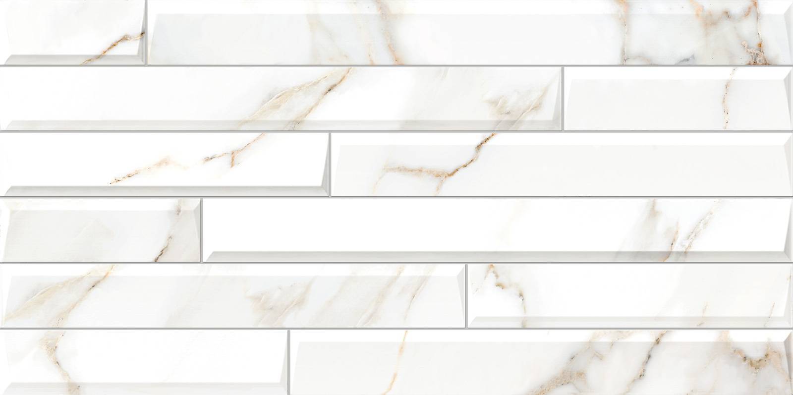 Плитка настенная Gracia Ceramica Nevada 249х500х7.5 мм TWU09NVD014