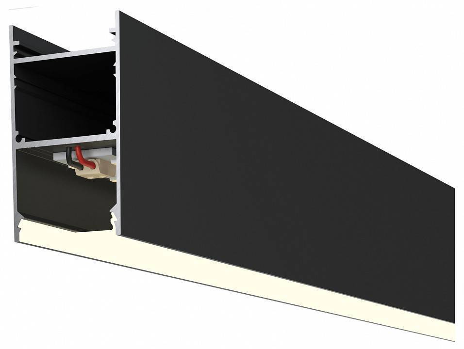 Светильник накладной Elektrostandard LINE 3556 6063 18W 3300K черный 0412645