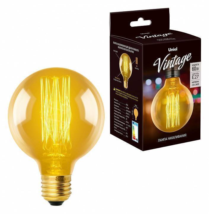 Лампа накаливания Uniel IL-V E27 60Вт K UL-00000478