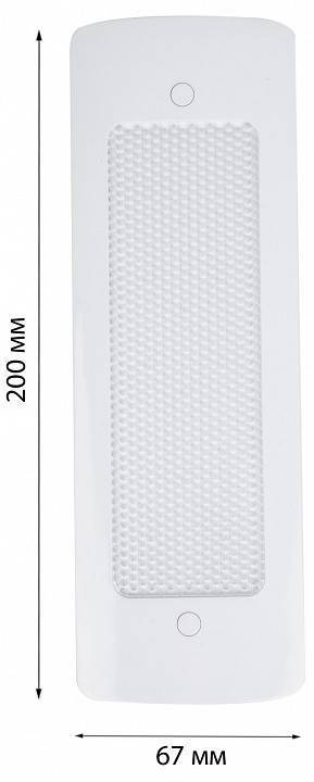 Накладной светильник Uniel Silver UL-00002886