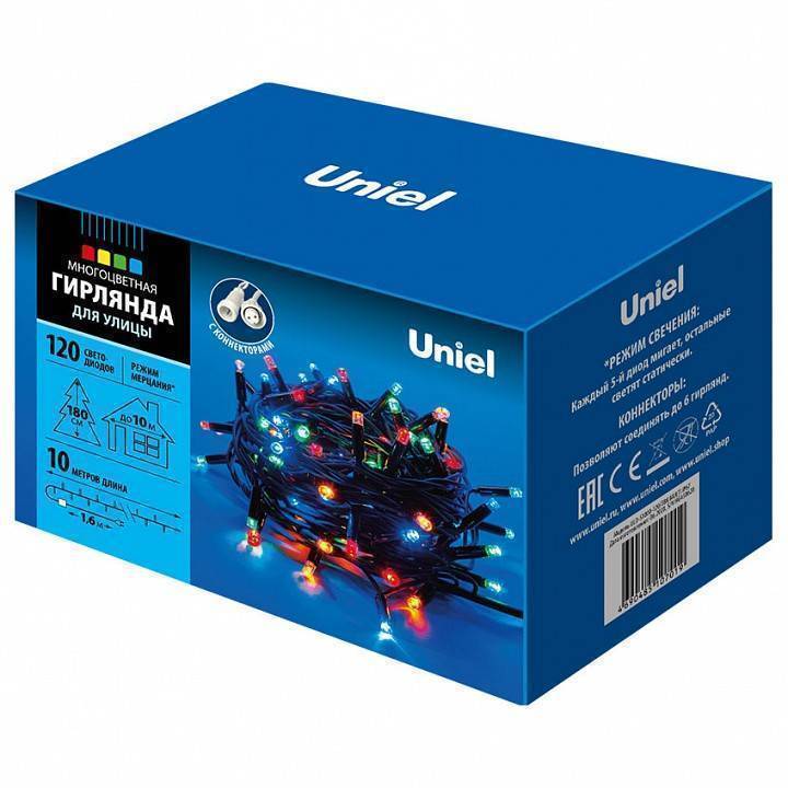 Гирлянда Нить Uniel ULD-S 10 м 100 LED IP20 белый UL-00003943