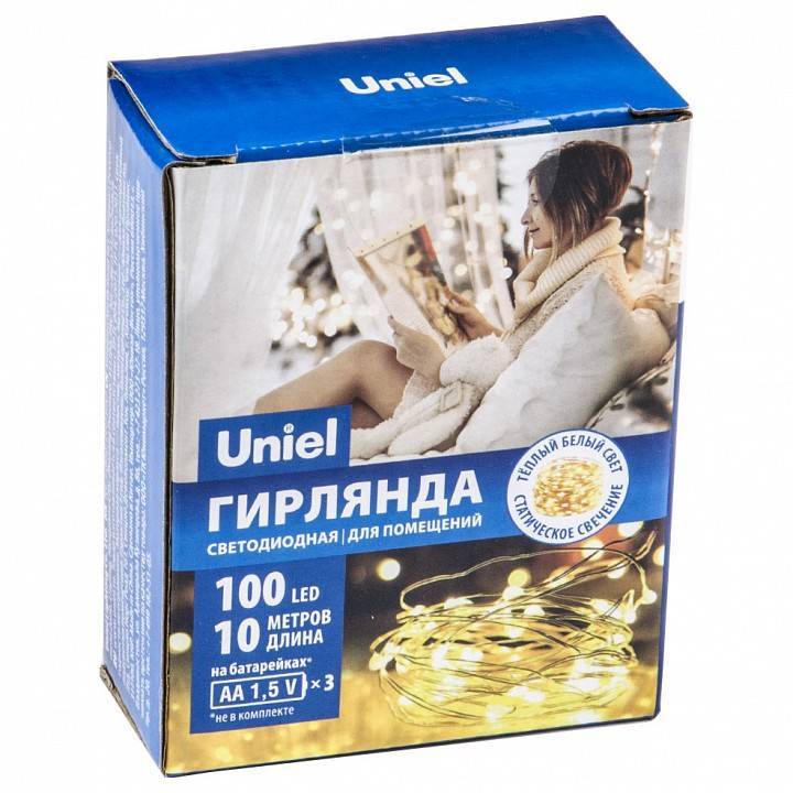 Гирлянда Нить Uniel ULD-S0400 4 м 40 LED IP20 мультиколор UL-00005482