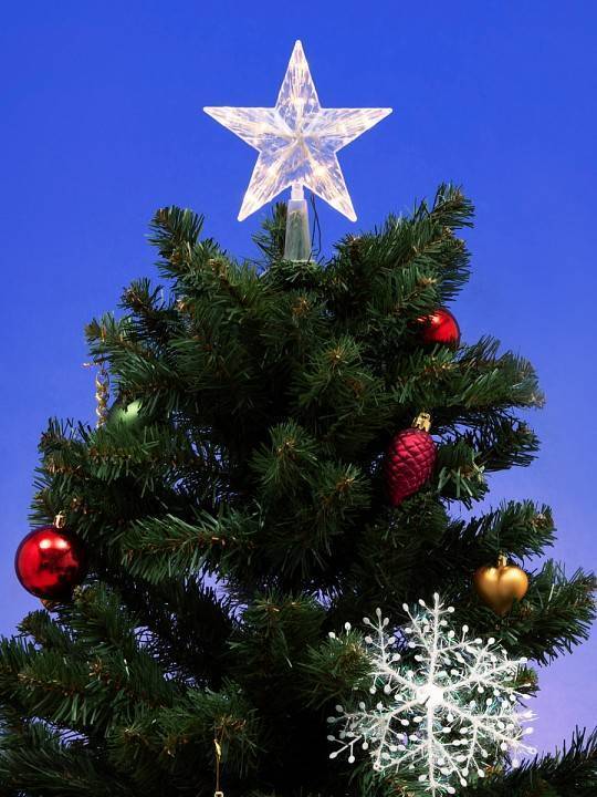 Верхушка на елку Uniel Звезда-2 UL-00005761