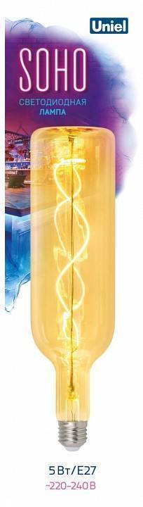 Лампа светодиодная Uniel GLS77GO E27 5Вт 2250K UL-00010070