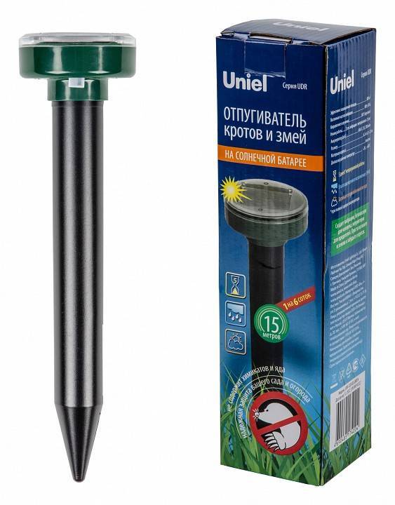 Отпугиватель грызунов Uniel UDR-S20 SOL GREEN UL-00010412