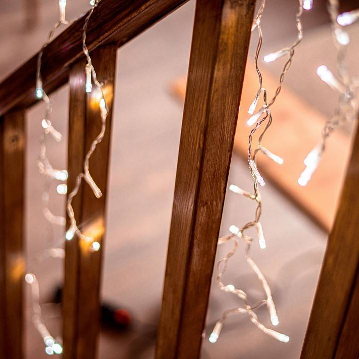 Бахрома световая Uniel ULD-B10005-480/TTK WARM WHITE/WHITE IP44 UL-00010877