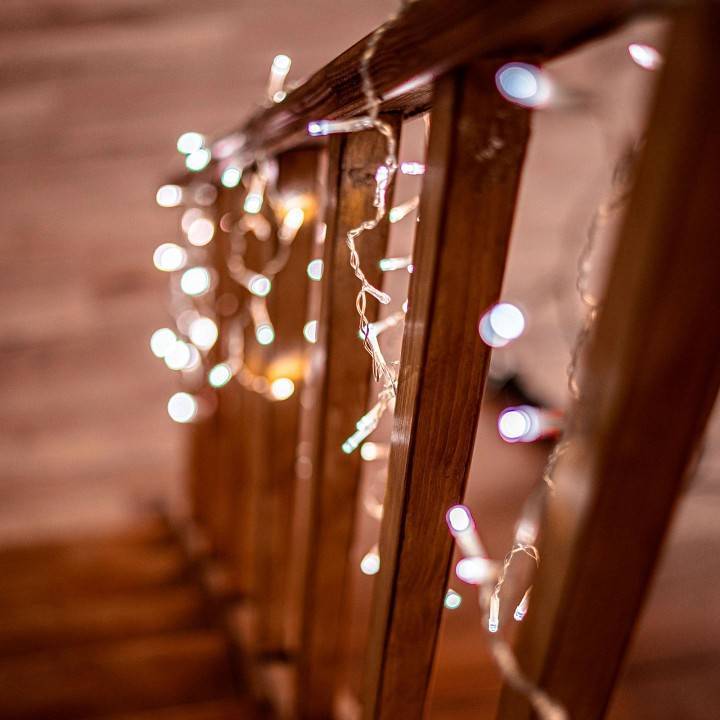 Бахрома световая Uniel ULD-B10005-480/TTK WARM WHITE/WHITE IP44 UL-00010877