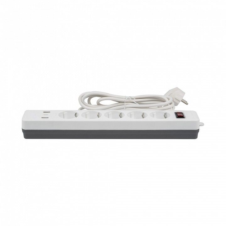Сетевой фильтр Uniel S-GSR5-3 U2C1 WHITE/GREY UL-00012109