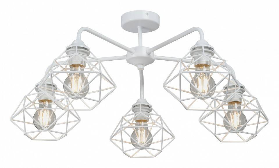 Люстра на штанге Vitaluce V4258 5 ламп E27 V4258-0/5PL