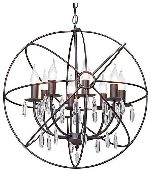 Подвесная люстра Vitaluce 4373 8 ламп V4373-1/8