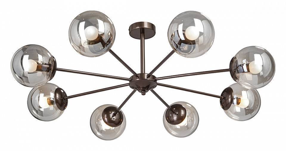 Люстра на штанге Vitaluce V4864 8 ламп V4864-7/8PL