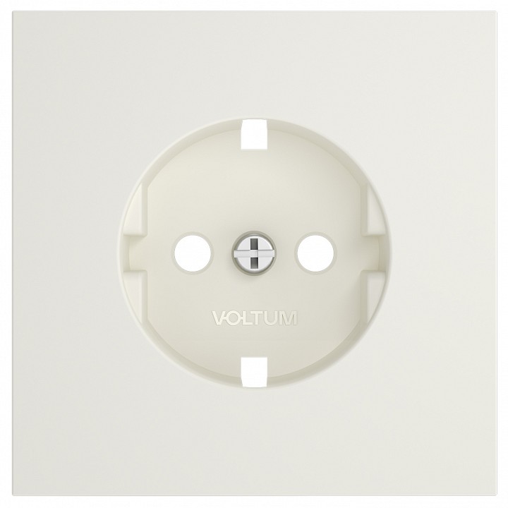 Накладка для розетки с заземлением Voltum S70 VLS000613