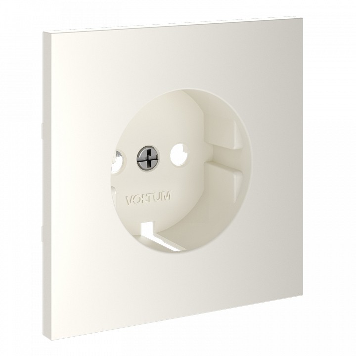 Накладка для розетки с заземлением Voltum S70 VLS000613