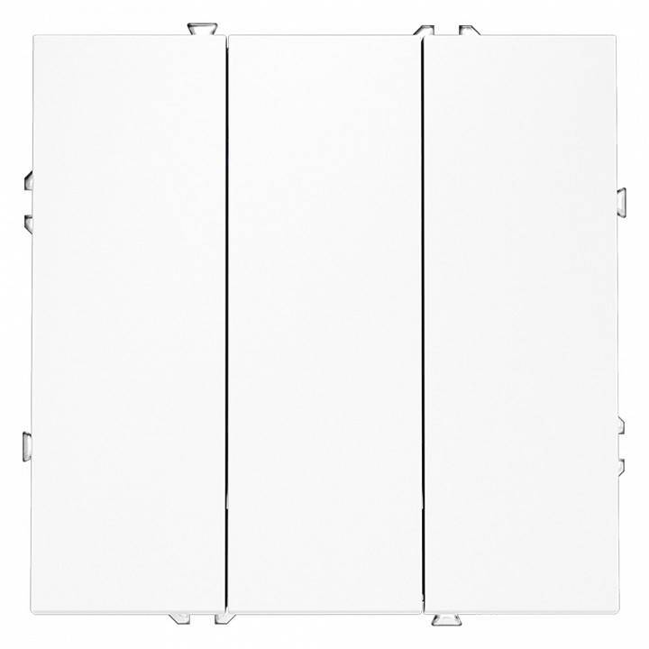 Выключатель трехклавишный без рамки Voltum S70 VLS030102