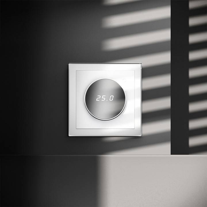 Терморегулятор электромеханический для теплого пола без рамки Voltum S70 VLS070101