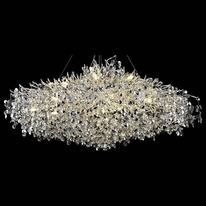 Подвесная люстра Wertmark Alessia 21 лампа WE188.21.203