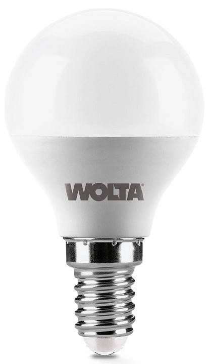 Лампа светодиодная Wolta  E14 7.5Вт 6500K 25W45GL7.5E14