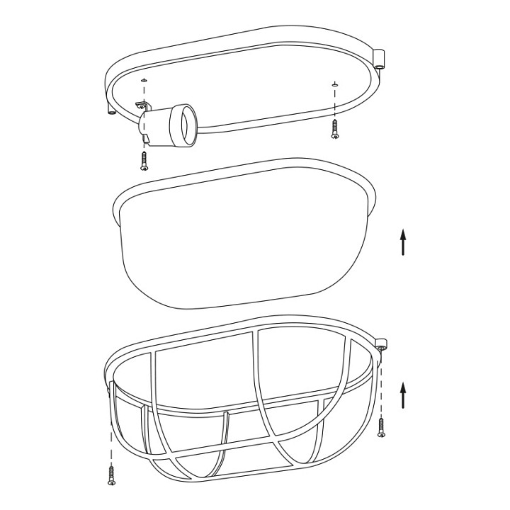Накладной светильник Wolta ДПБ04-100-002