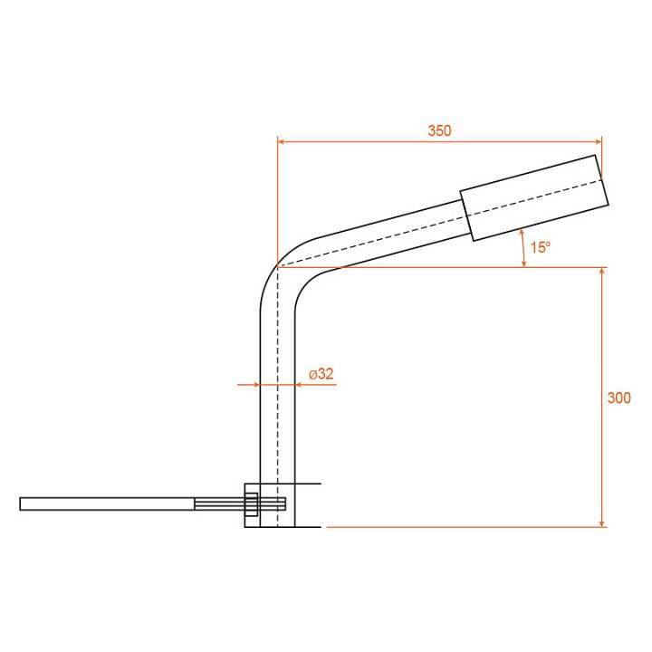 Основание на штанге Wolta К1П-03-035-1-012х06-С