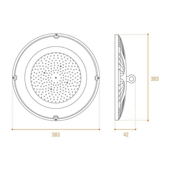 Встраиваемый светильник Wolta UFO UFO-200W/01