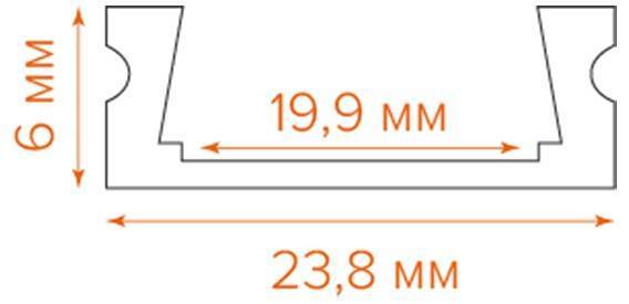 Короб накладной Wolta  WAP-S-24/6/2000-A