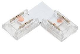 Соединитель лент угловой жесткий Wolta  WLS-A-08