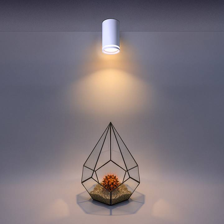 Накладной светильник Wolta MODERNO WSL-GU10 WSL-GU10/02W