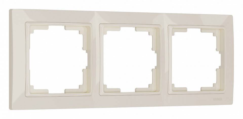 Рамка на 3 поста Werkel Snabb basic слоновая кость W0032003