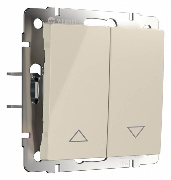 Выключатель для жалюзи Werkel Слоновая кость W1124503