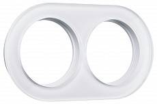 Рамка на 2 поста Werkel Ретро Белый a051632