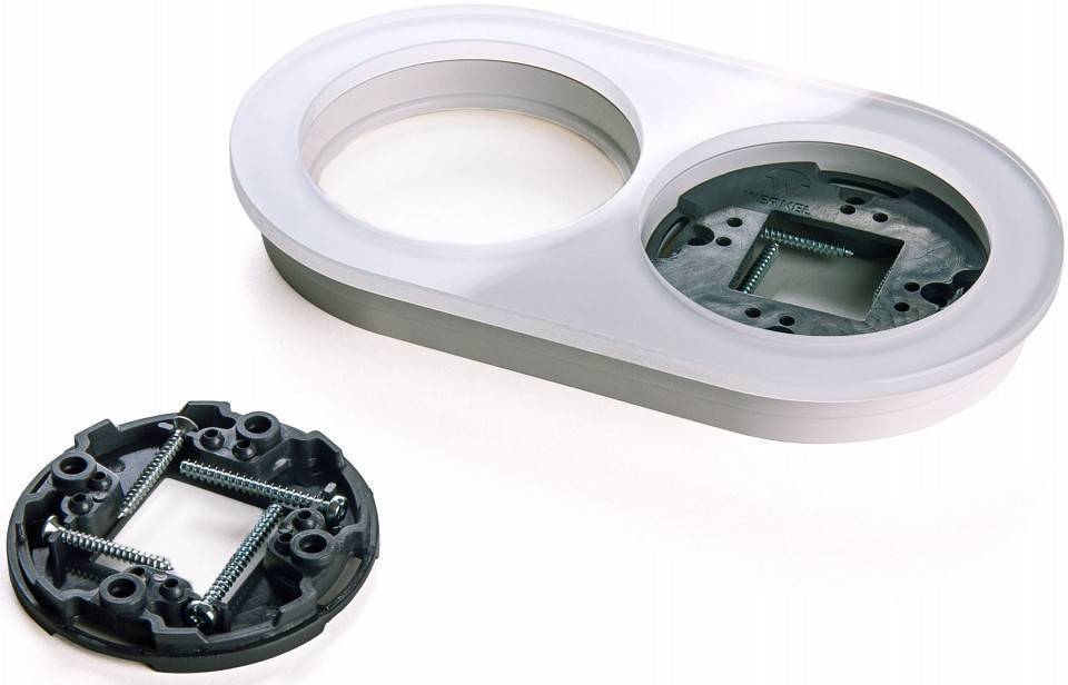 Рамка на 2 поста Werkel Ретро Белый a051632