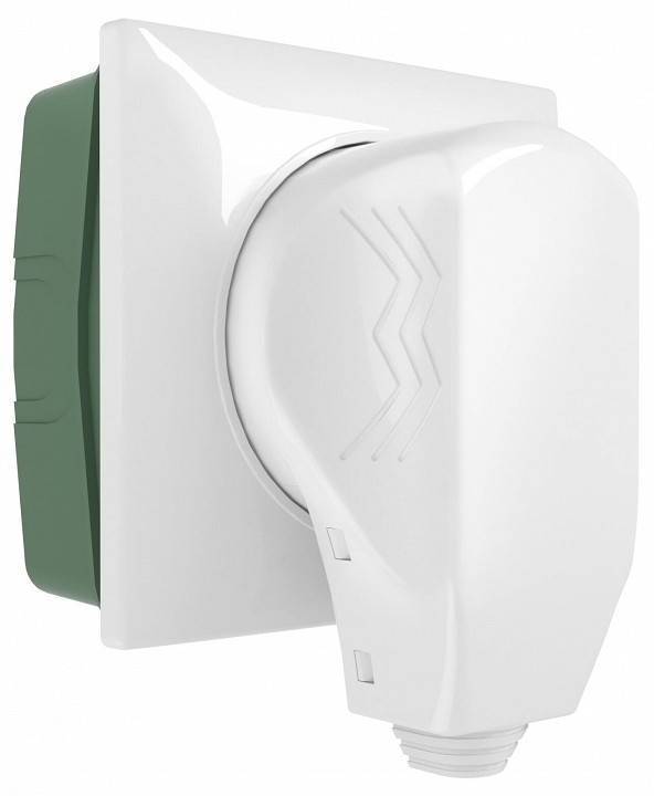 Розетка силовая для электроплиты с вилкой Werkel белый W1189201