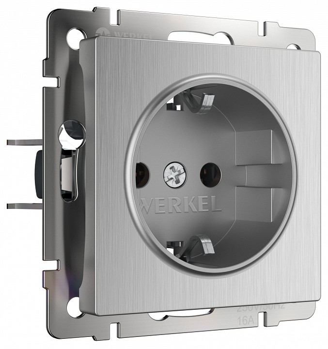 Розетка с заземлением Werkel  W1171009
