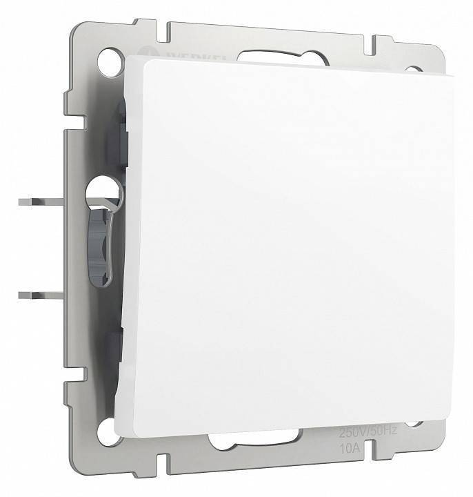 Выключатель одноклавишный без рамки Werkel белый матовый W1113061