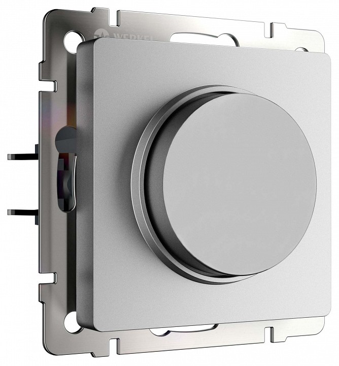 Диммер без рамки Werkel серебряный W1142006