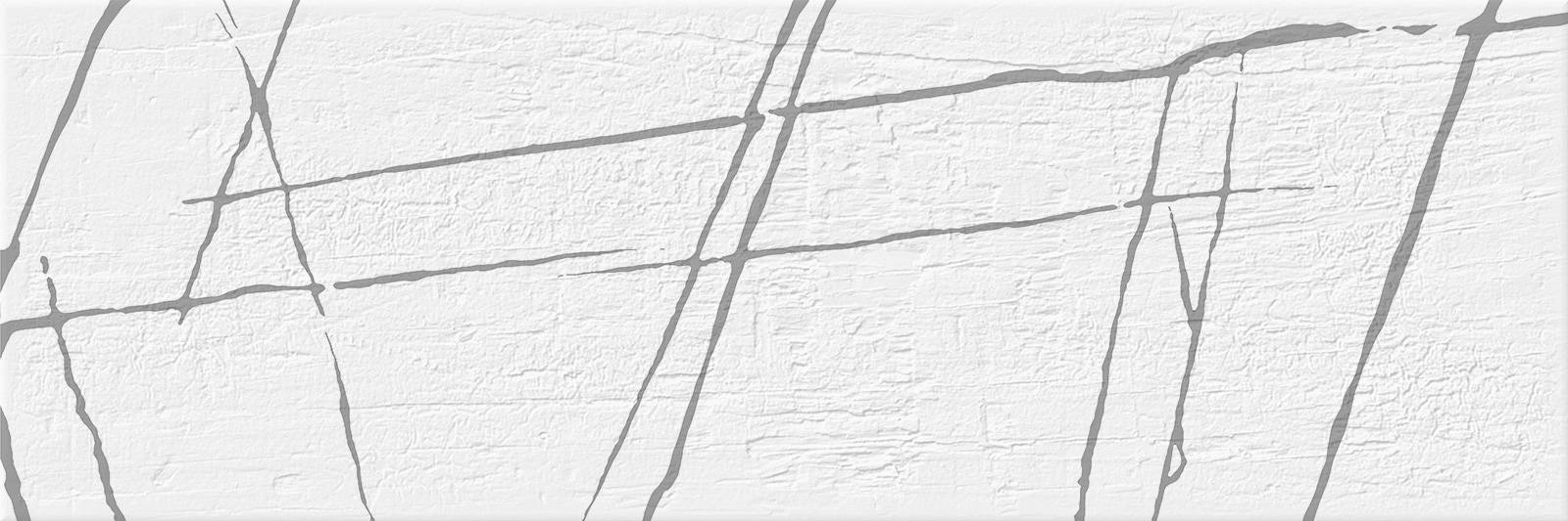 Плитка настенная Gracia Ceramica Chicago White Stone 200х600х7.5 мм WT11CHS00