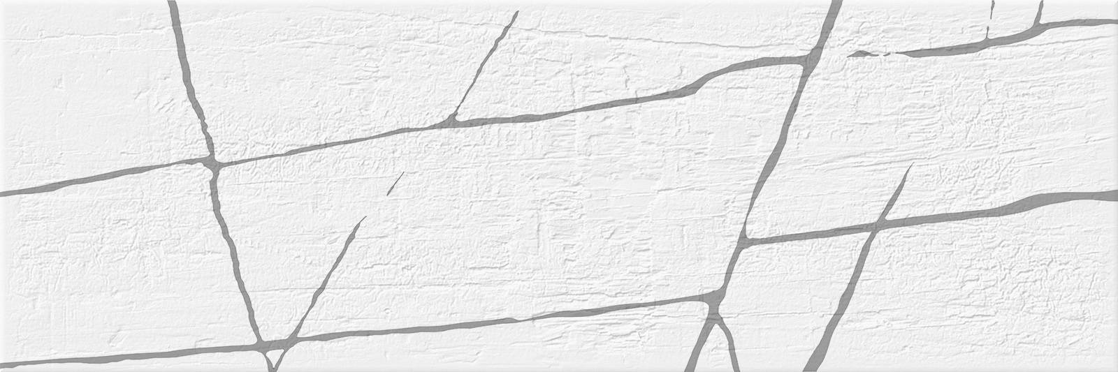 Плитка настенная Gracia Ceramica Chicago White Stone 200х600х7.5 мм WT11CHS00