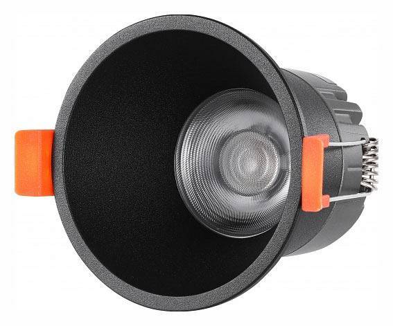 Встраиваемый светильник iLedex Technical Mars 207-7W-D75-3000K-24DG-BK