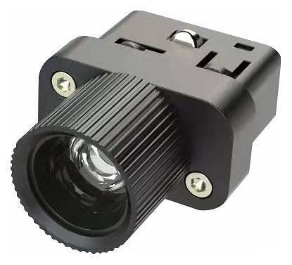 Накладной светильник iLedex Technical VISION48/22 4822-019-D22-2W-24DG-4000K-BK