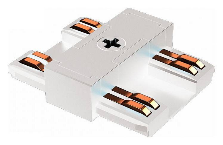 Соединитель линейный для треков iLedex Technical VISION48/25 POWER CONNECT 4825-WH