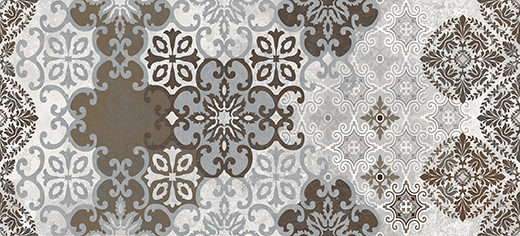 Плитка настенная Cersanit Alrami многоцветная 20х44 см AMG451D