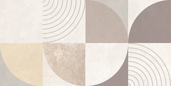 Плитка настенная Laparet Atlas бежевый мозаика 20x40 см 08-00-11-2458