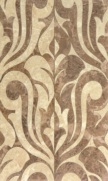 Декор Gracia Ceramica Saloni brown 01 30х50 см 010301001735