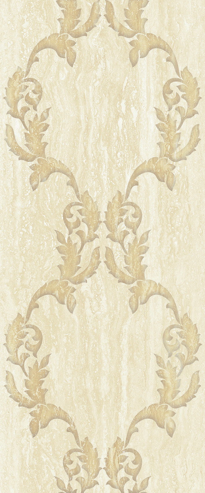 Плитка настенная Gracia Ceramica Regina бежевая 02 25х60 см 010100000826