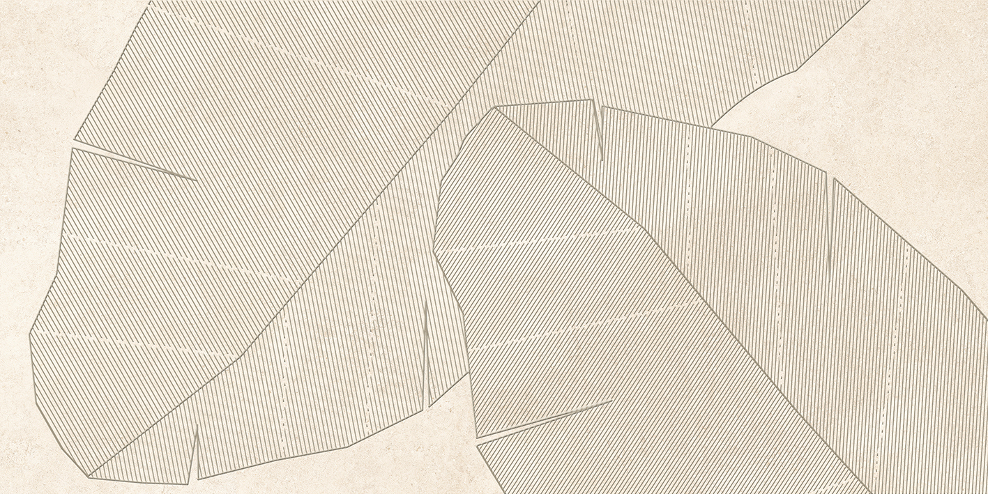 Декор Laparet Caravan Sand матовый обрезной 40x80 см OS\B368\48039R