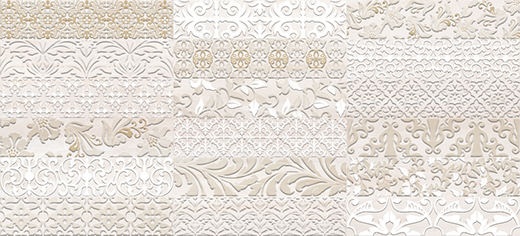 Декоративная вставка Cersanit Atria бежевый 20x44 см AN2G011