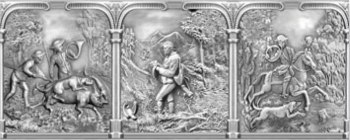 Декор Europa Ceramica Cazador 20х50 см 7 шт х9999005998