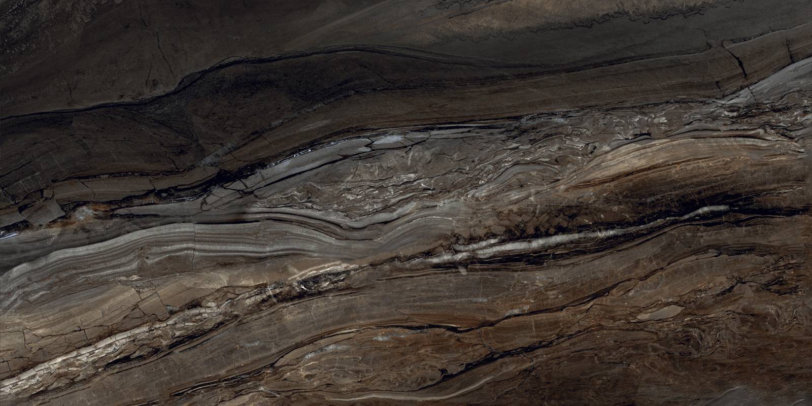 Керамогранит LCM Argentina Dark суперполированный 600x1200x8 мм 60120ARI99HG