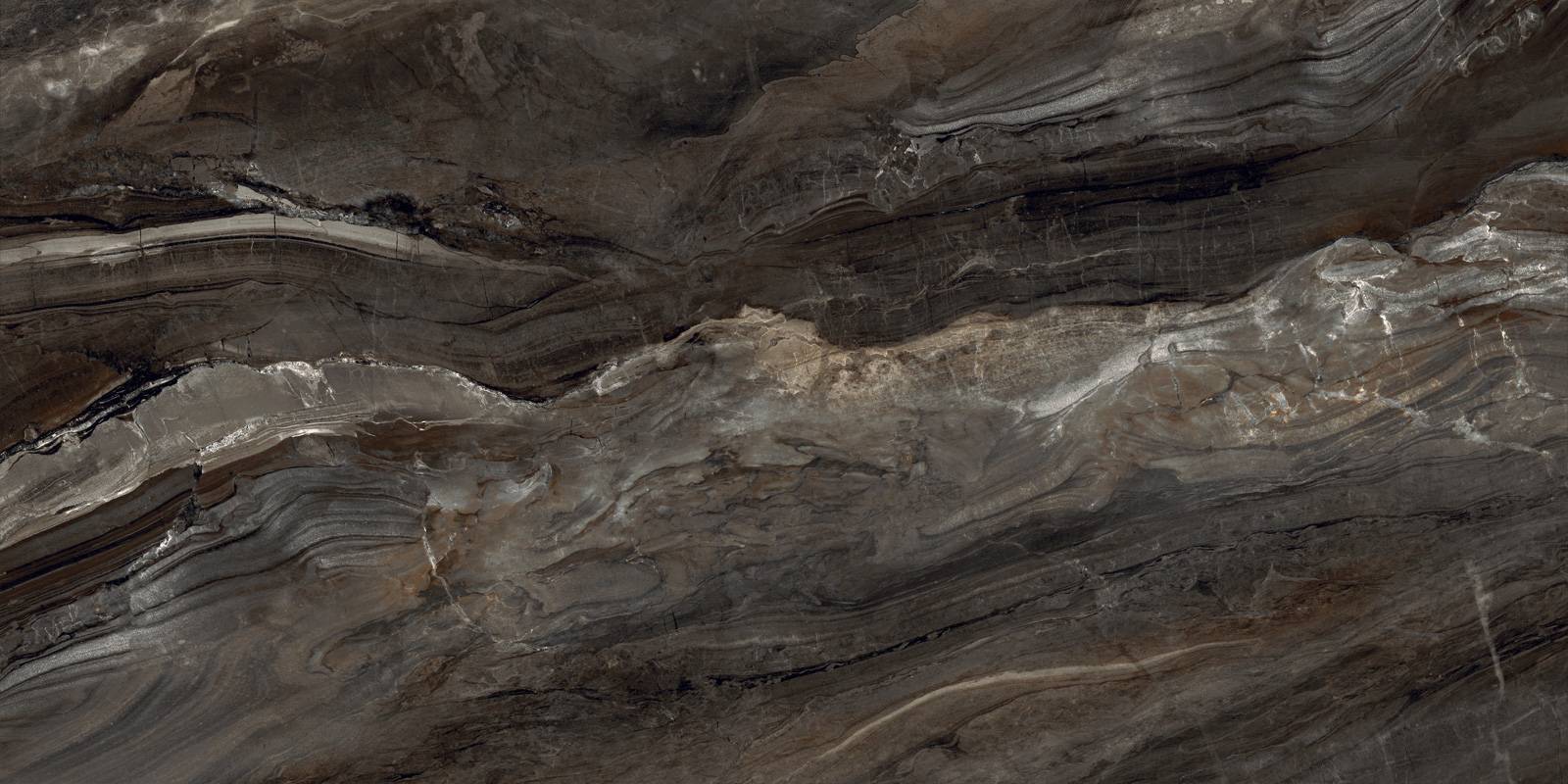 Керамогранит LCM Argentina Dark суперполированный 600x1200x8 мм 60120ARI99HG