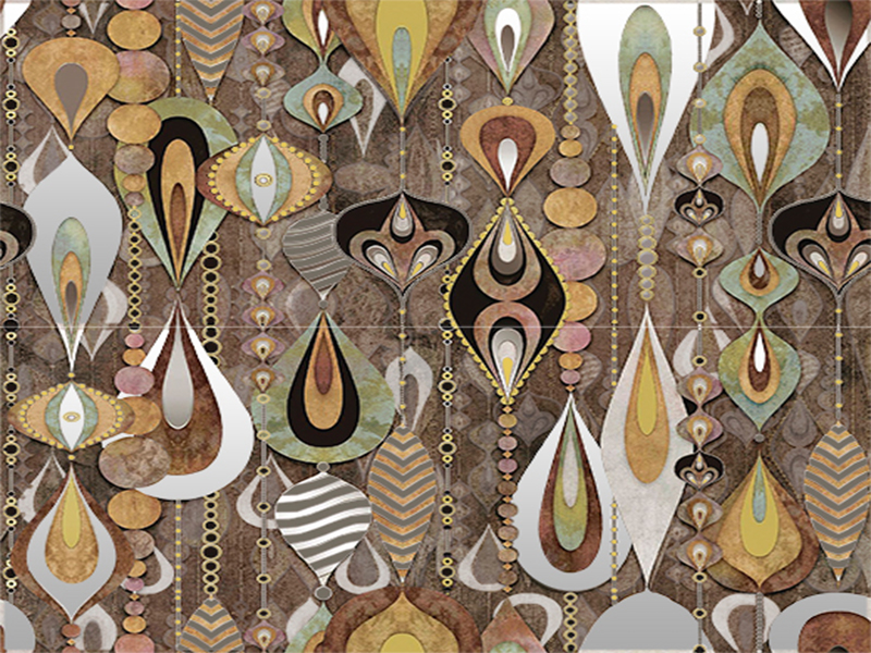 Панно Cersanit Ingir многоцветное 40х44 см IO2F452